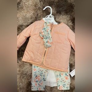 NWT baby girl fall/winter 4 piece outfit